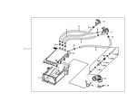 Samsung WF511ABR/XAA-01 drawer housing diagram