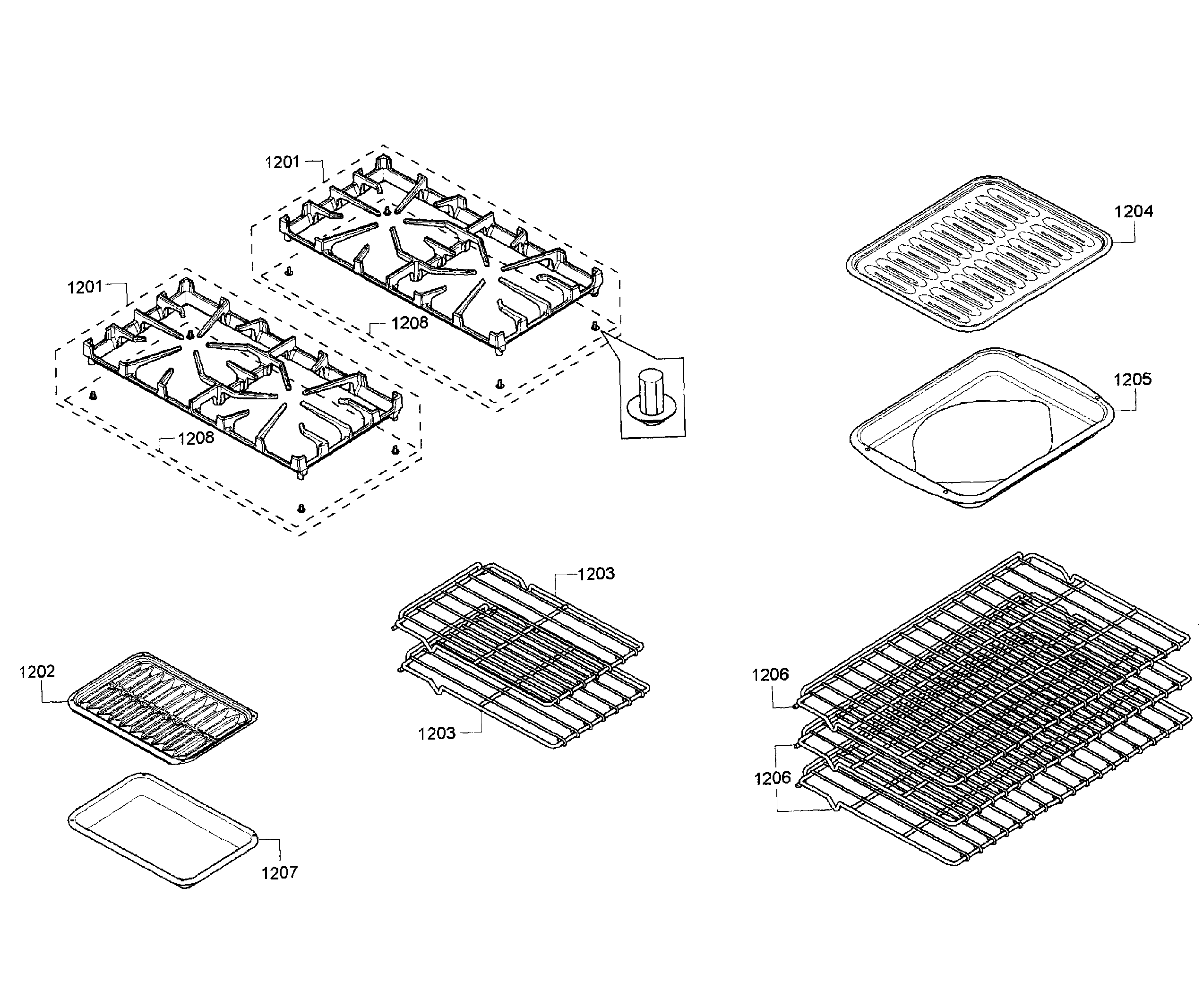 Grates/shlfs