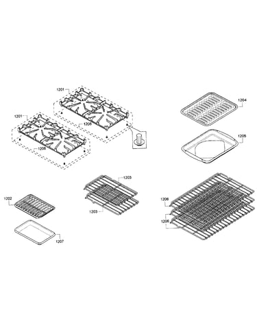Grates/shlfs