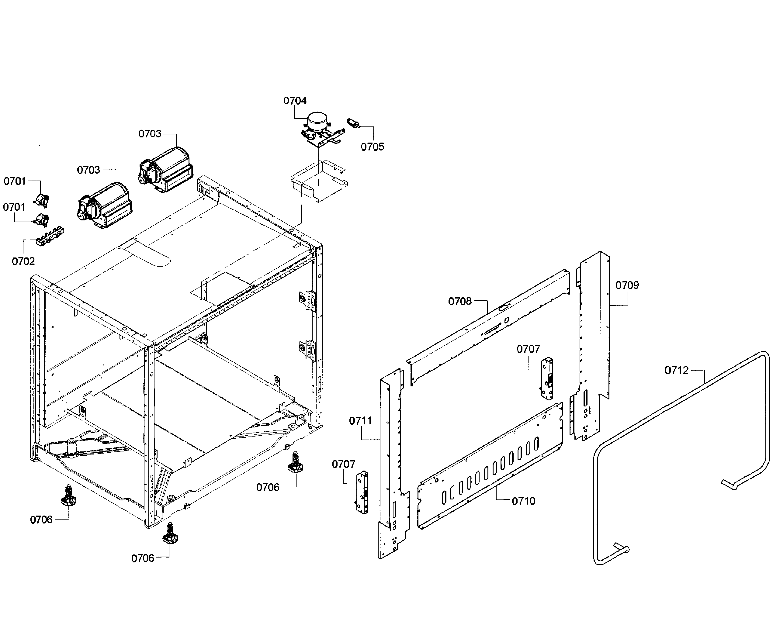 CABINET ASSY