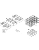 Grates/shelfs