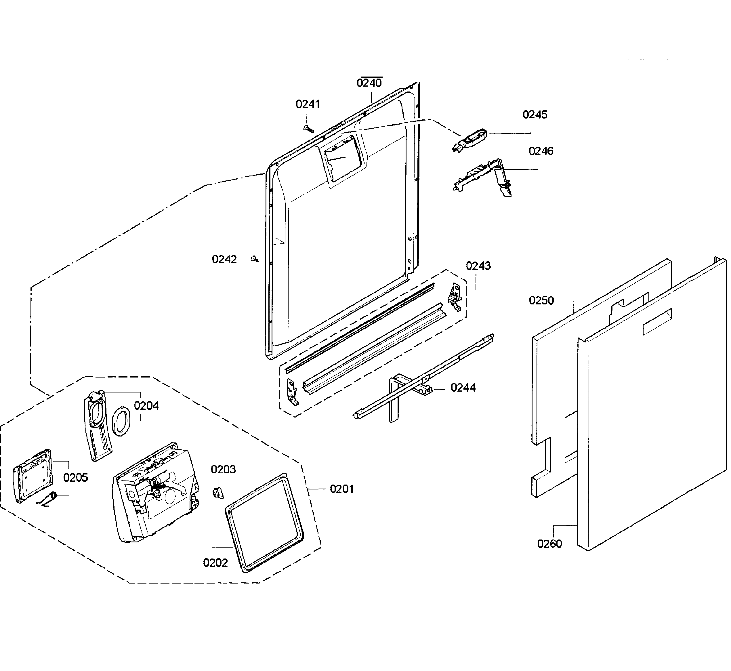 Door assy