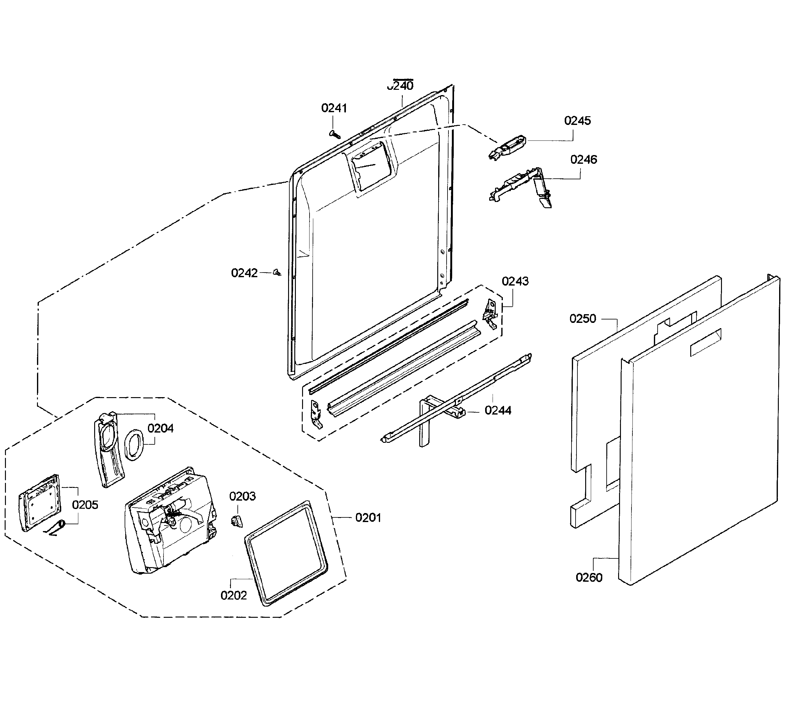 Door assy