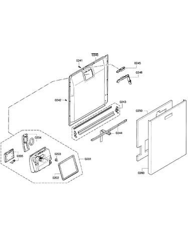 Door assy