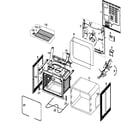 Samsung FCQ321HTUB/XAA-00 cabinet assy diagram