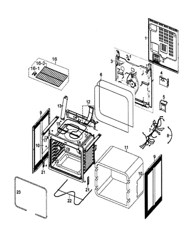 Cabinet assy
