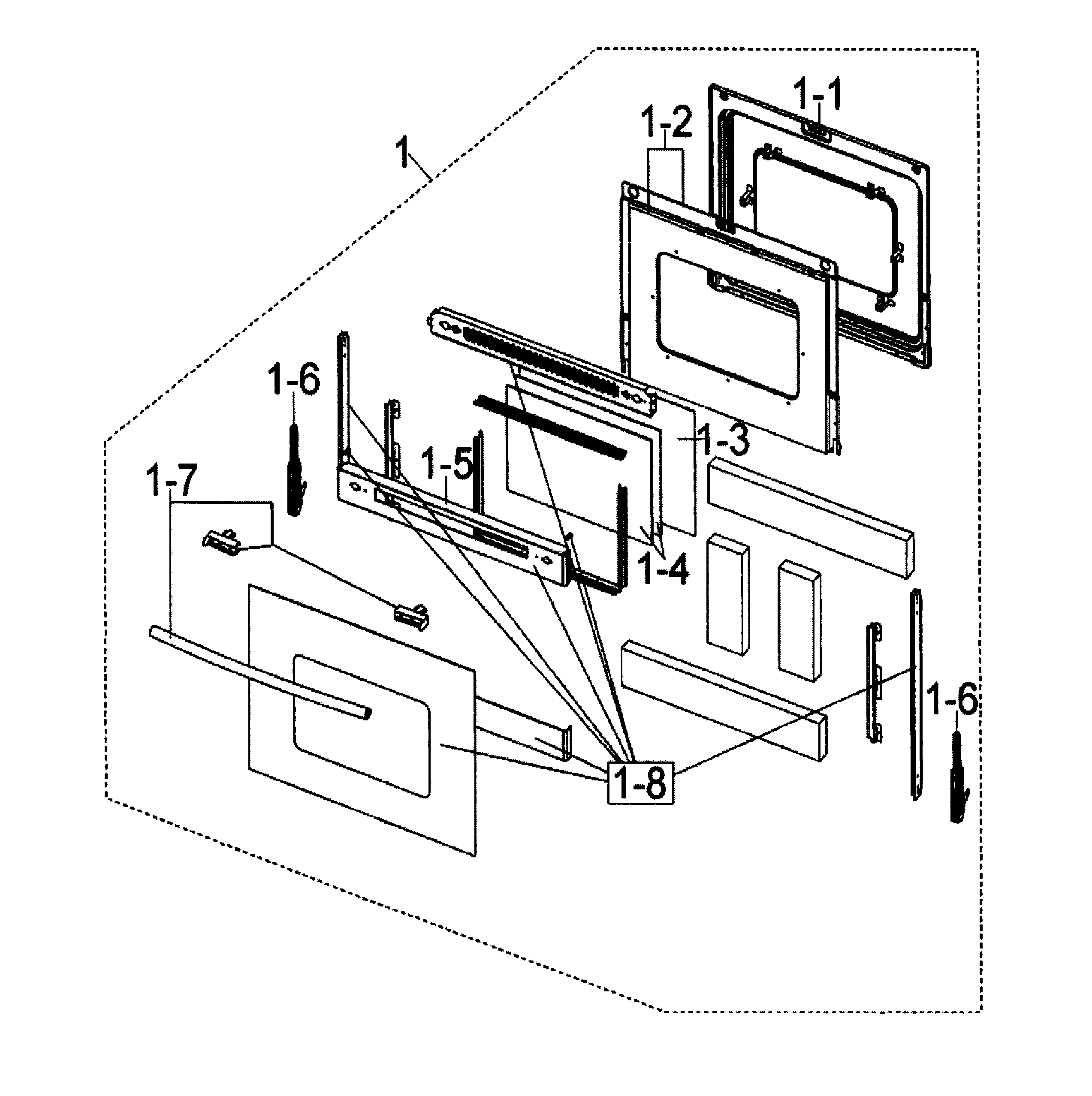 Door assy