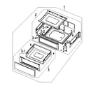 Samsung FCQ321HTUW/XAA-00 drawer assy diagram