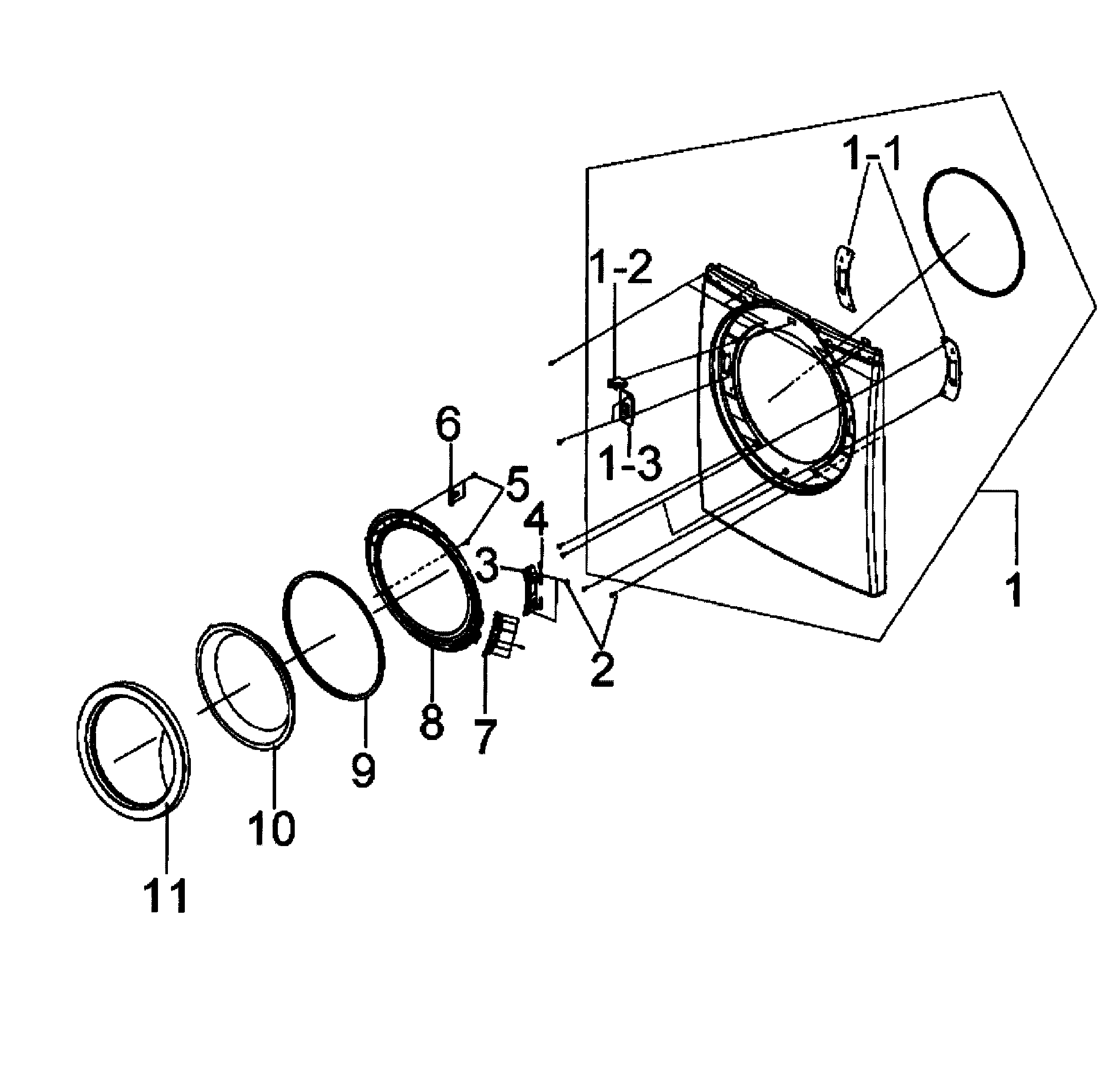 Door assy