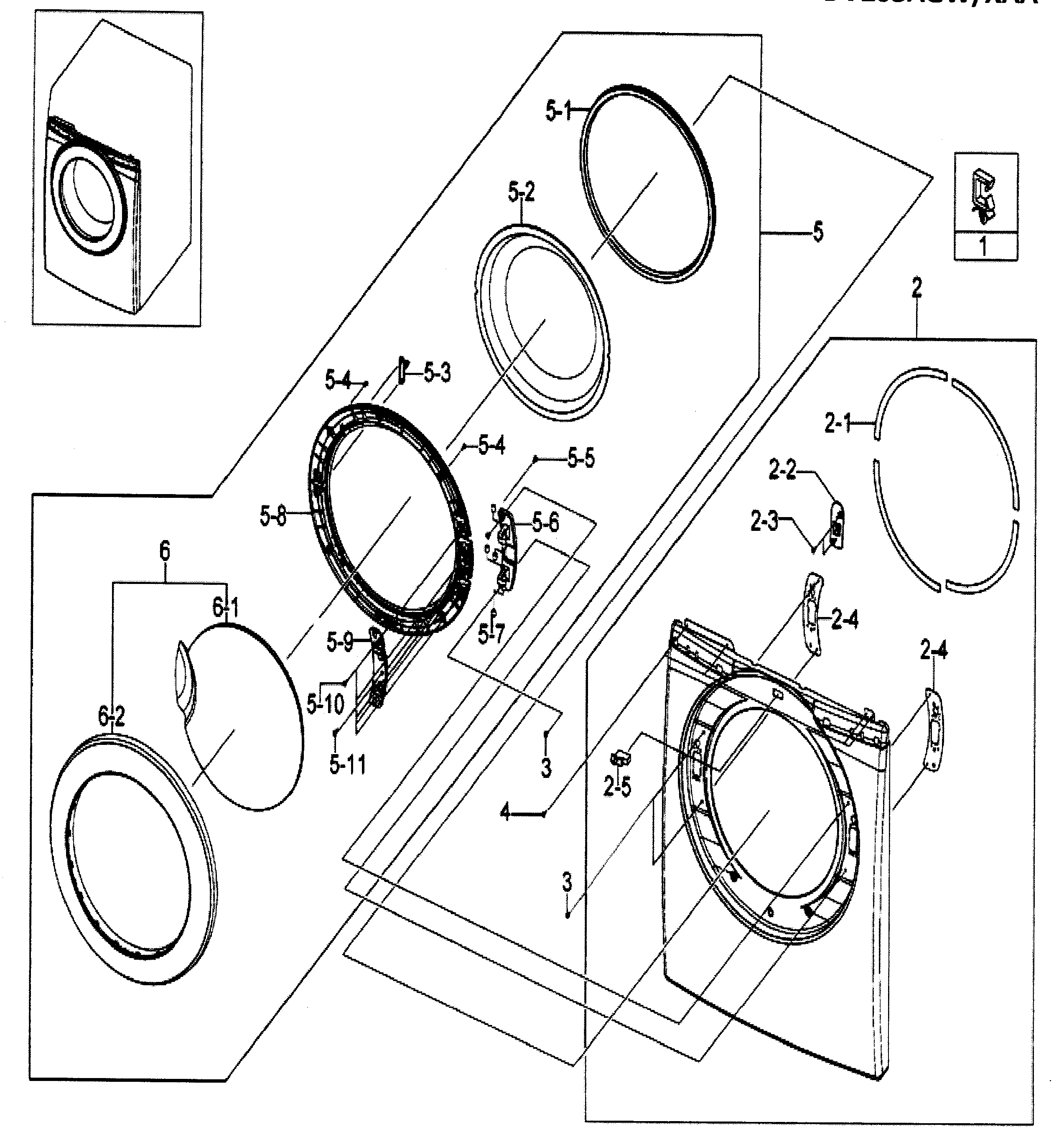 Door assy