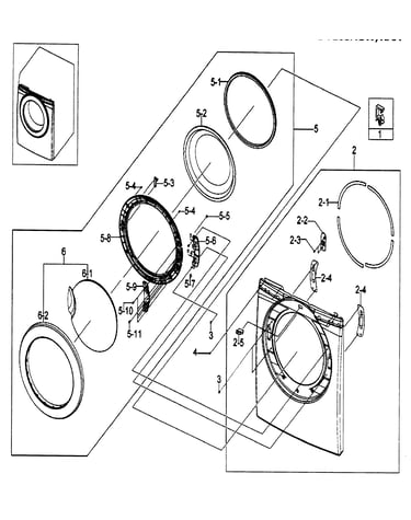 Door assy
