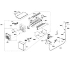 Thermador KBUDT4255E/03 icemaker diagram