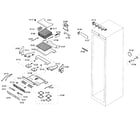 Thermador T18ID80NLP/12 cabinet parts diagram