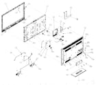 Vizio E3D420VX cabinet parts diagram