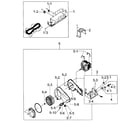 Samsung DV206AES/XAA-00 motor assy diagram