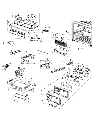 Freezer assy