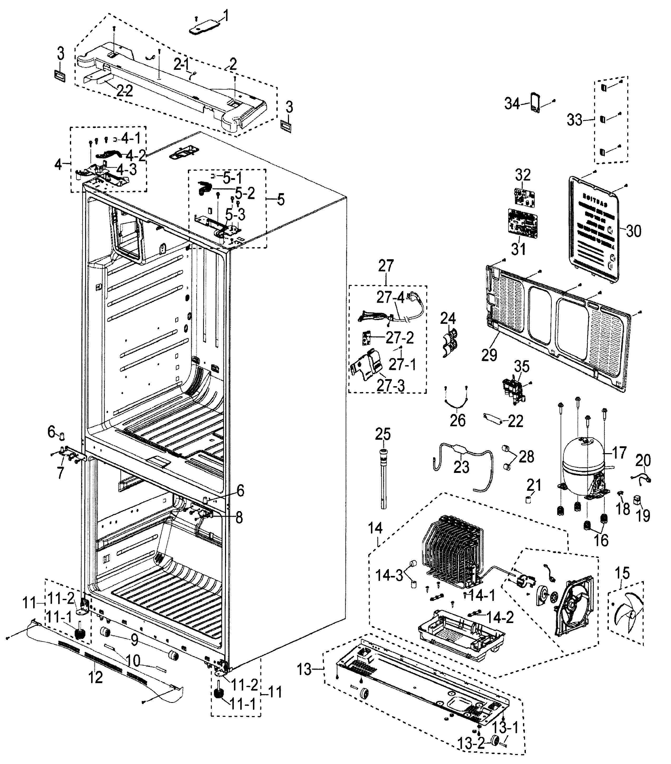 CABINET ASSY