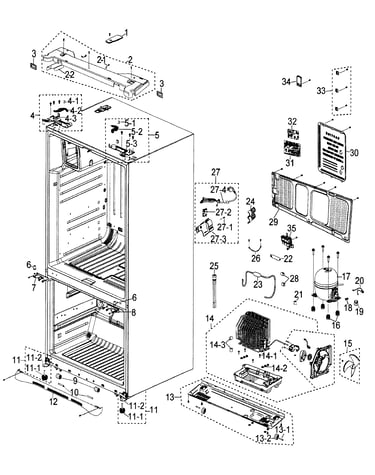 Cabinet assy