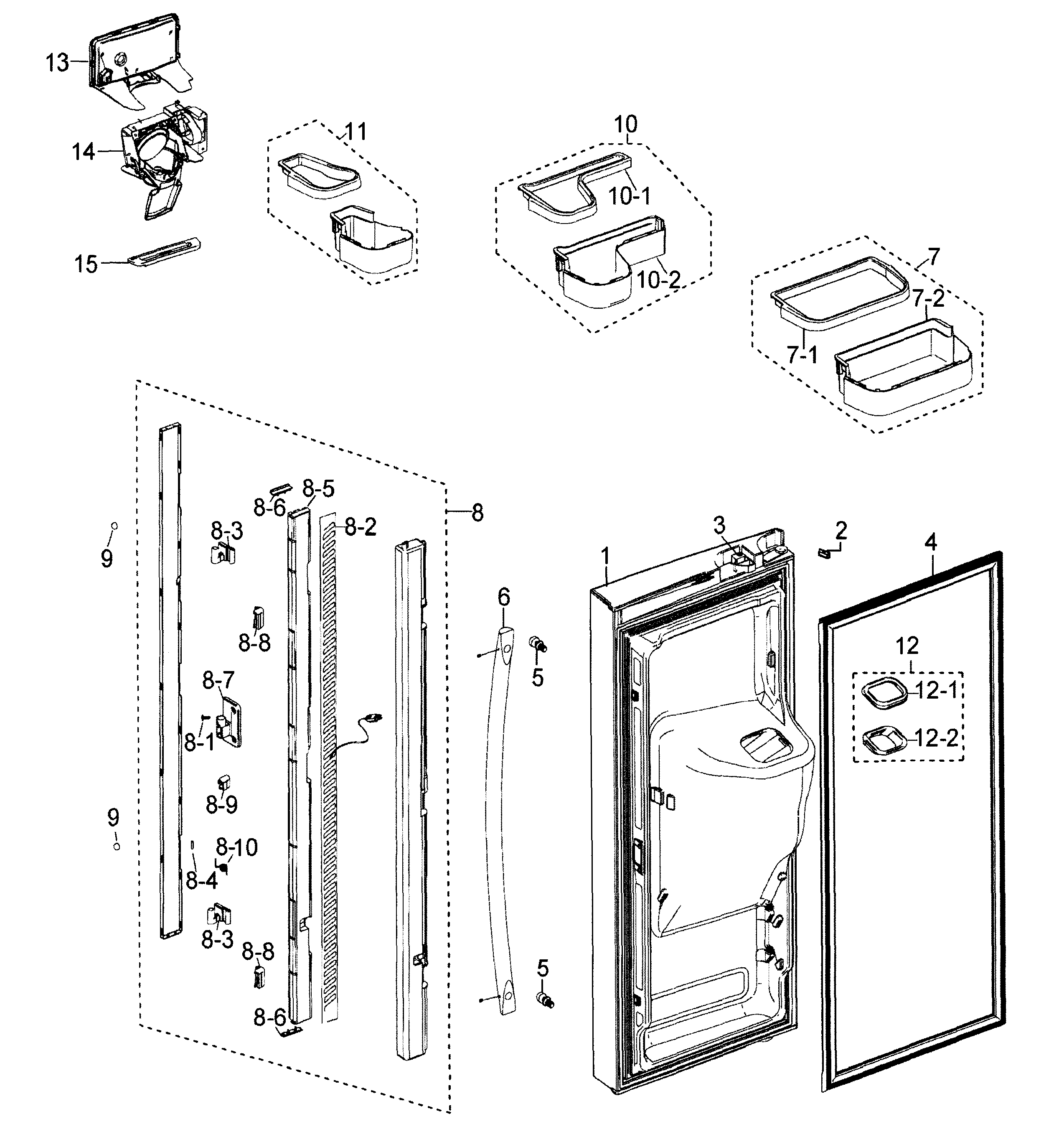 Left door