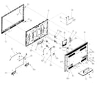 Vizio E3D470VX cabinet parts diagram