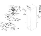 Thermador T18ID80NRP/41 cabinet parts diagram