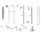 Thermador T18ID80NRP/41 framing diagram