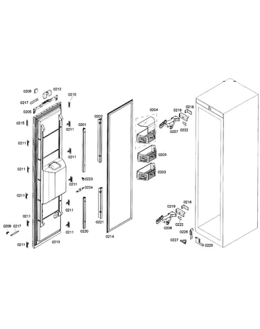 Door assy