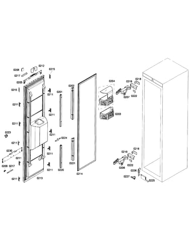Door assy