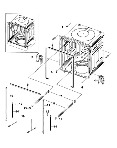 Tub assy