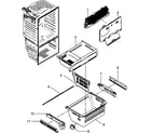 Samsung RFG298HDPN/XAA-00 freezer diagram