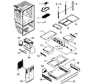 Samsung RFG298HDPN/XAA-00 refrigerator diagram