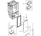 Samsung RFG298HDPN/XAA-00 right door diagram