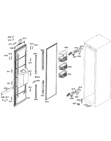 Door assy
