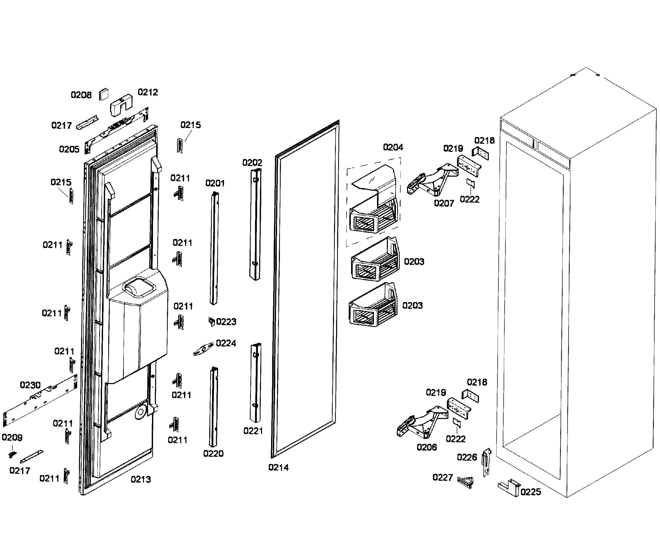 DOOR ASSY