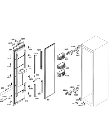Door assy