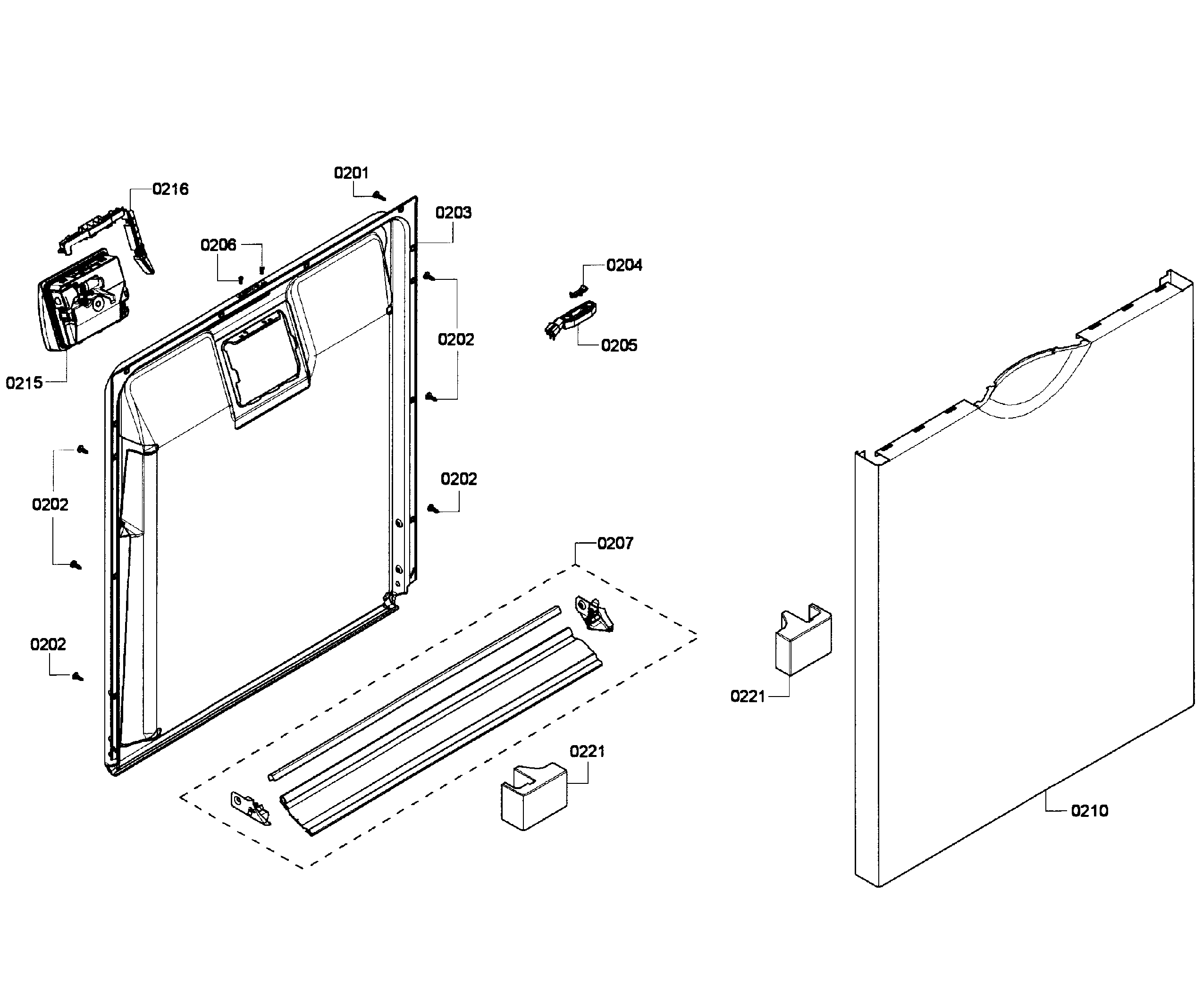Door assy