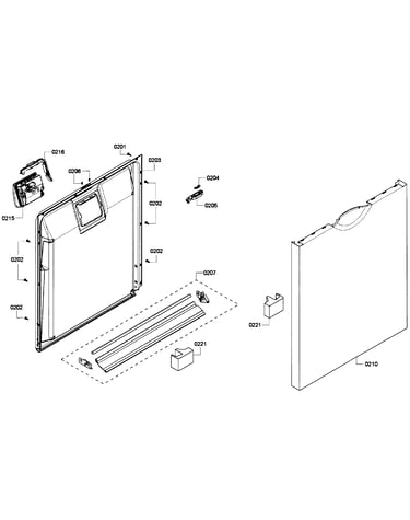 Door assy