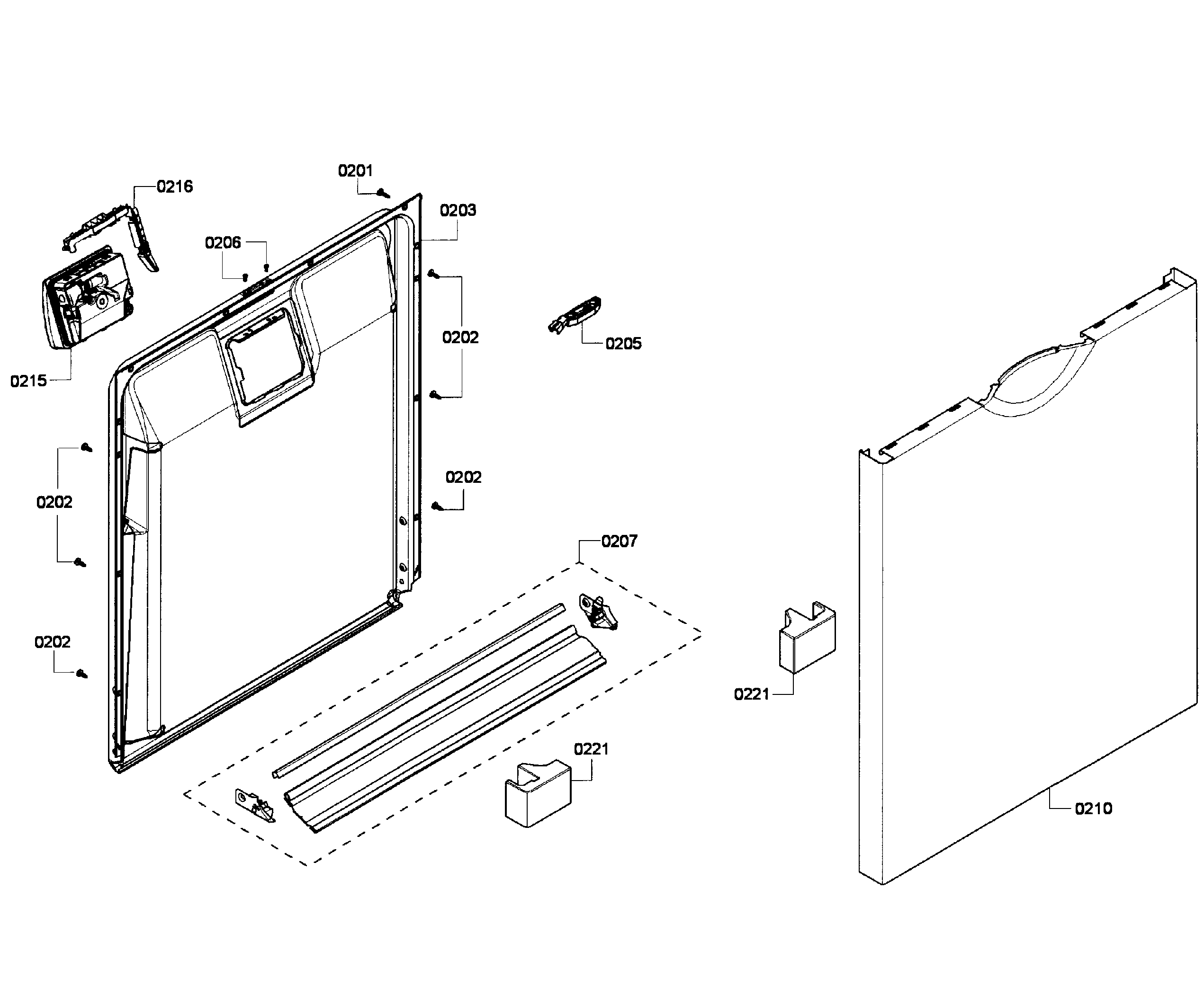 Door assy