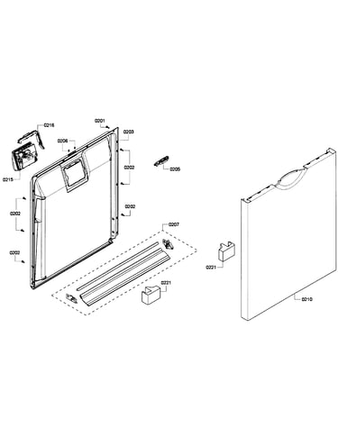 Door assy