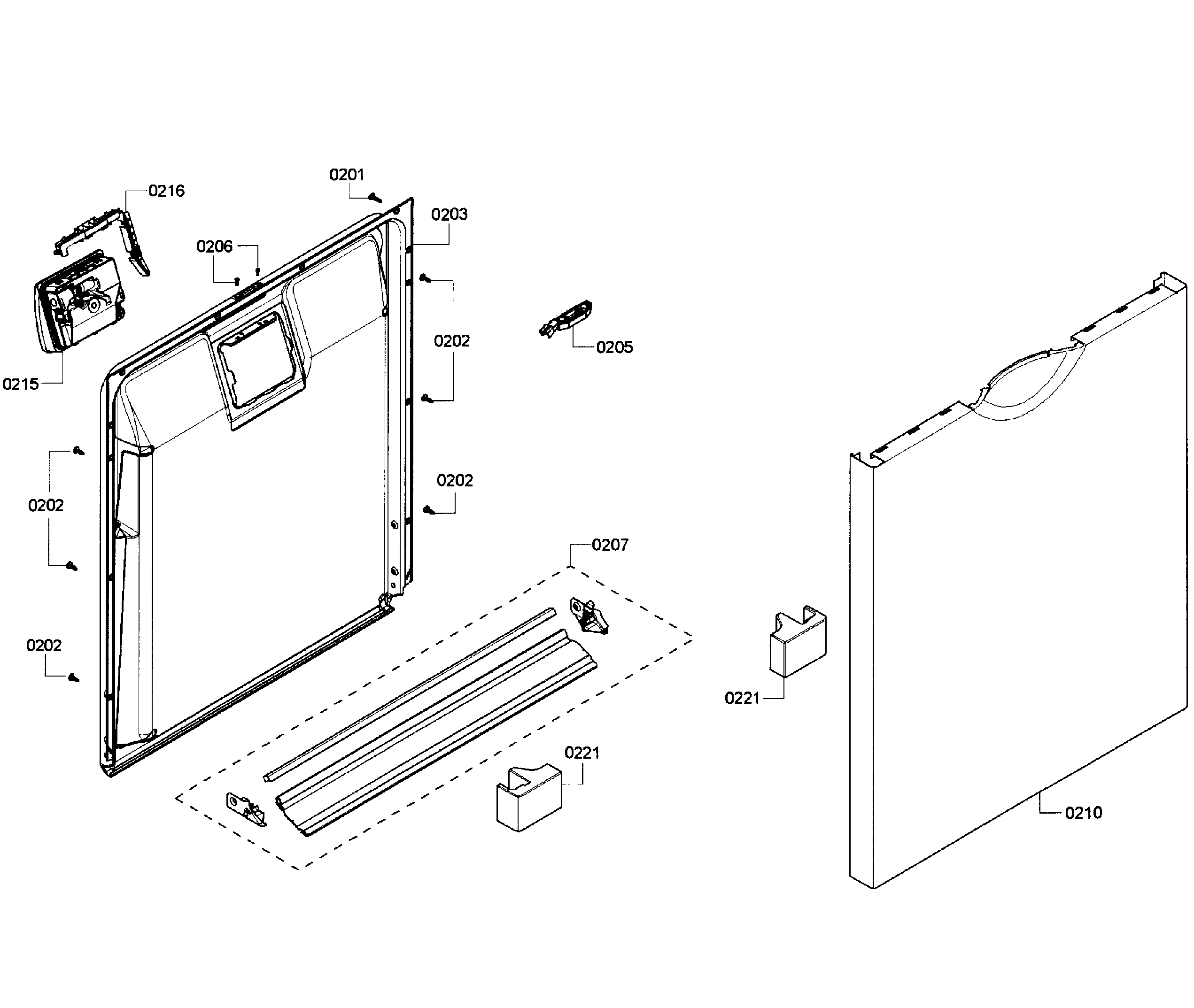 DOOR ASSY