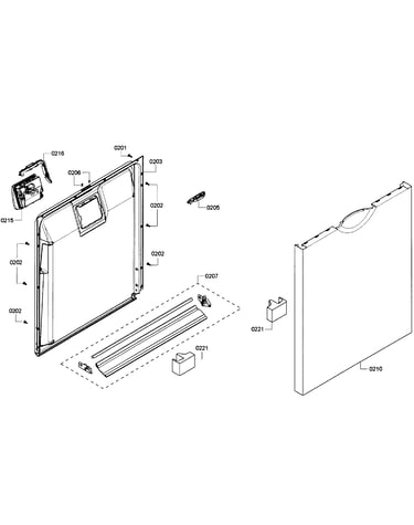 Door assy