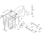Bosch SHX65P06UC/58 cabinet diagram