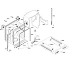 Bosch SHX65P06UC/59 cabinet diagram