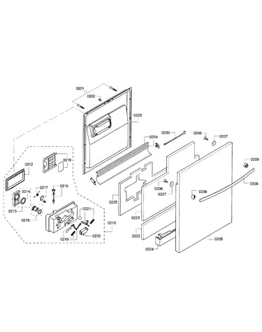 Door assy