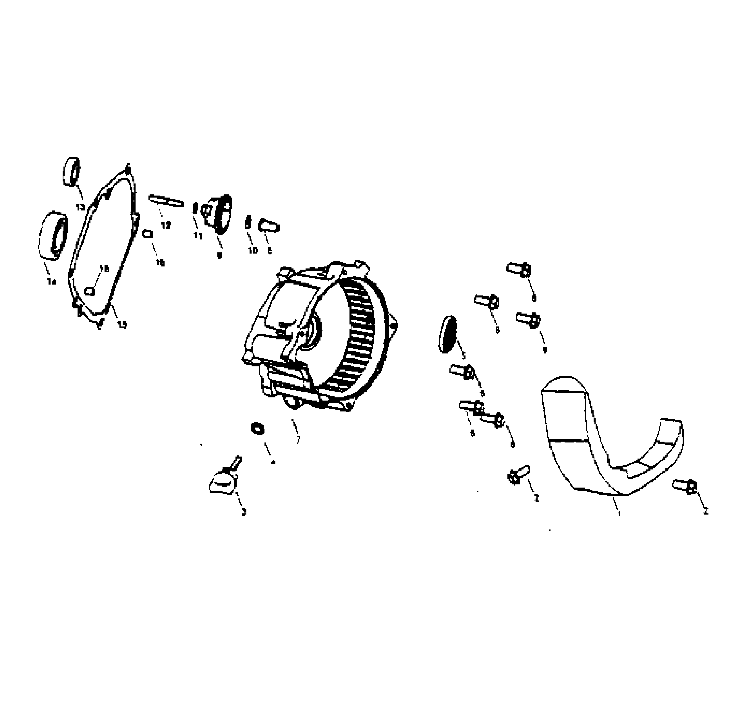 Crankase cover
