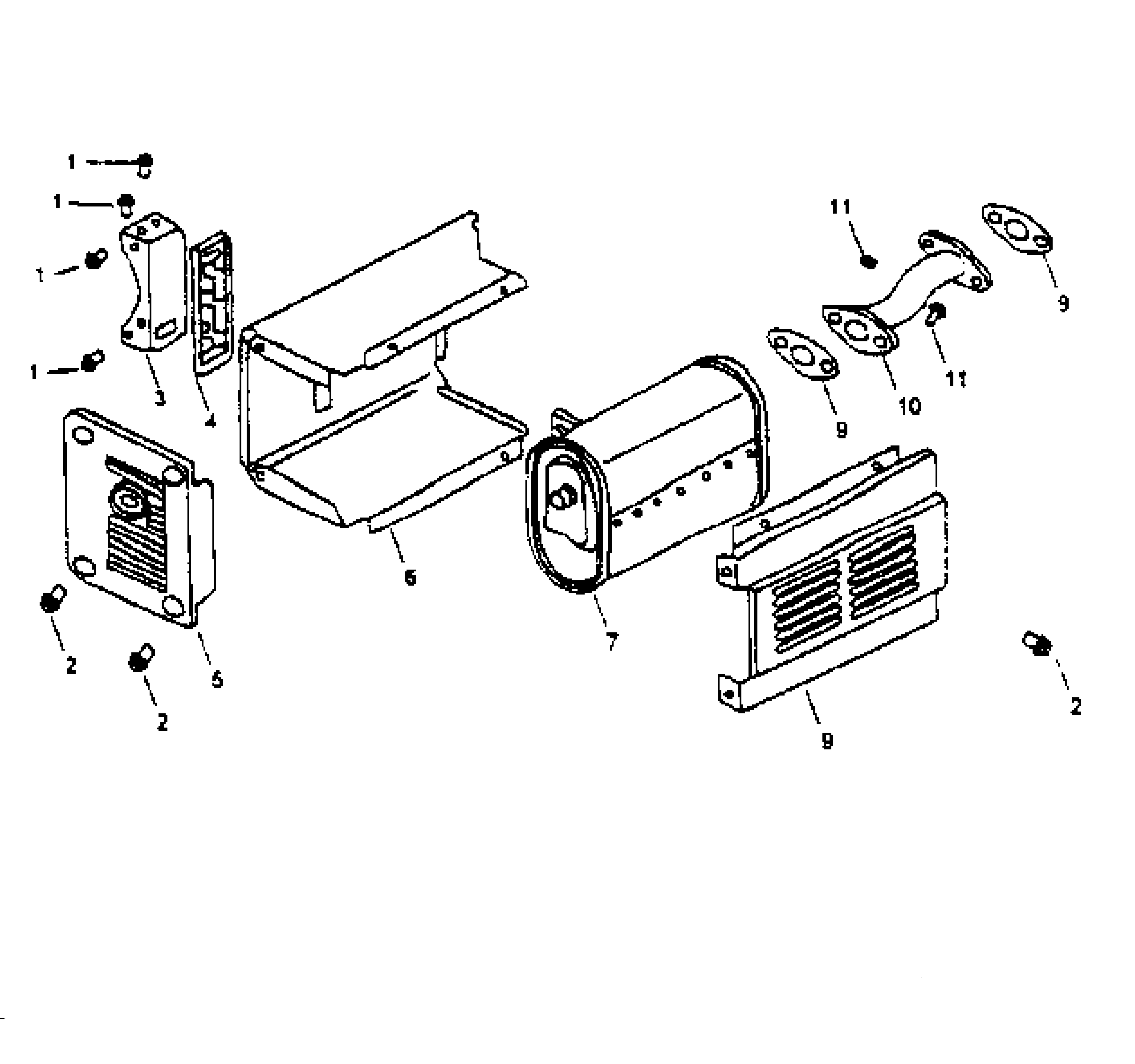 Muffler assy