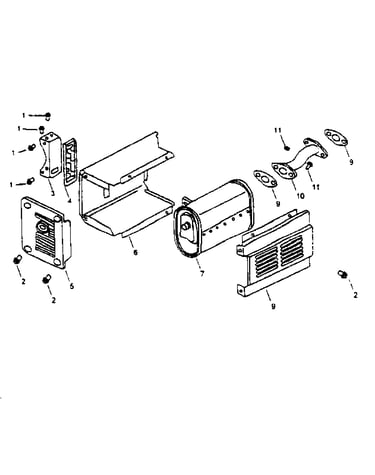 Muffler assy