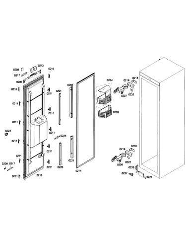 Door assy