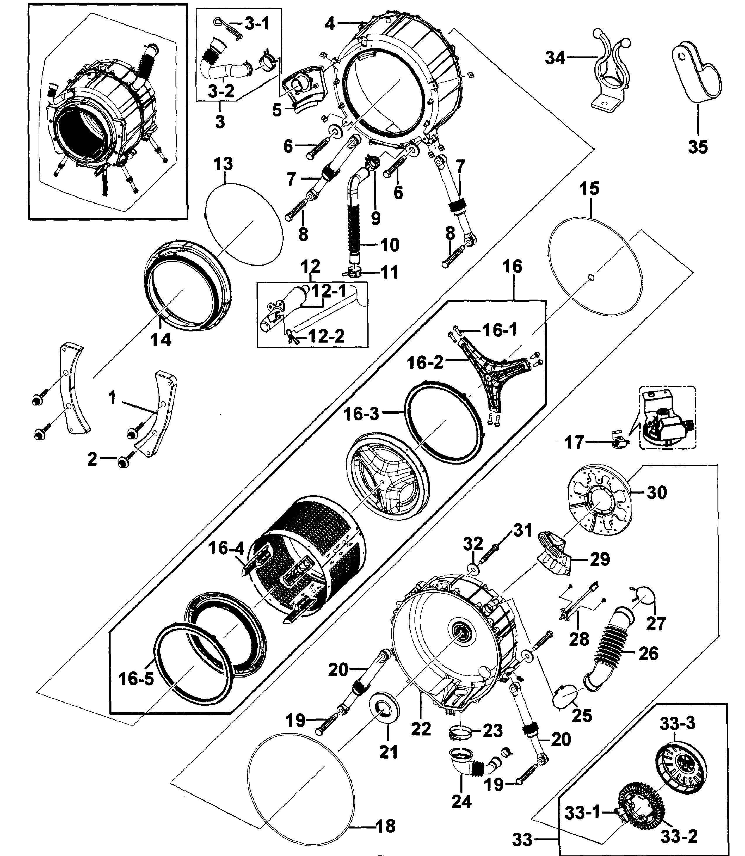 Drum assy