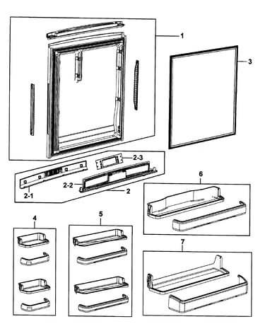 Refrig door